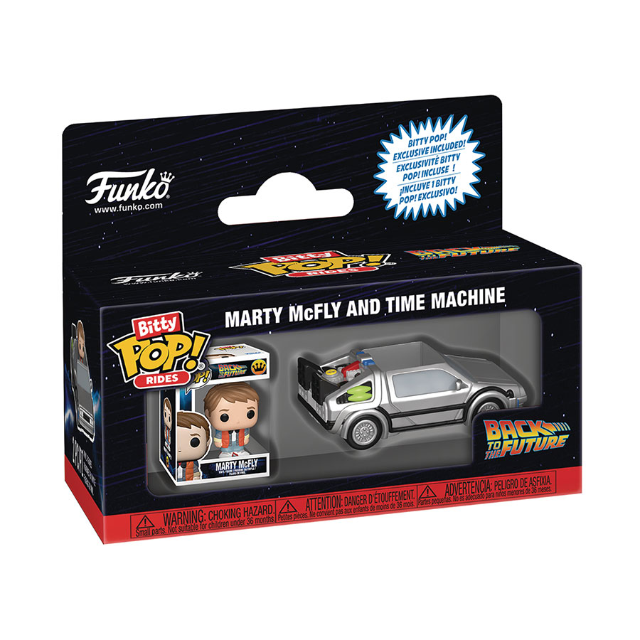 BITTY POP RIDE BACK TO THE FUTURE TIME MACHINE FIG (C: 1-1-2