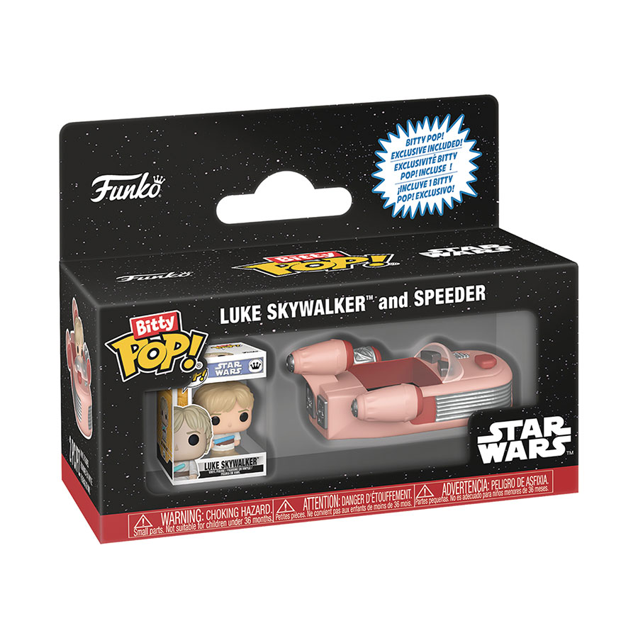 BITTY POP RIDE STAR WARS SPEEDER W LUKE (C: 1-1-2)