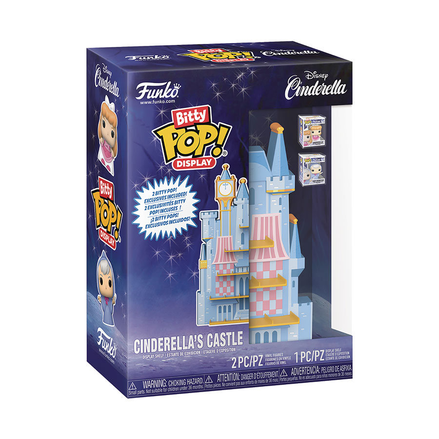 BITTY POP DISPLAY CINDERELLAS CASTLE (C: 1-1-2)
