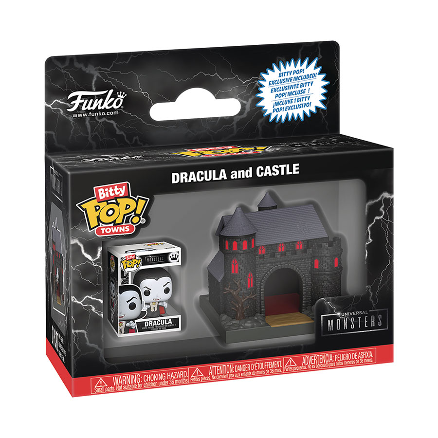 BITTY POP TOWN UM DRACULAS CASTLE W/D FIG (C: 1-1-2)