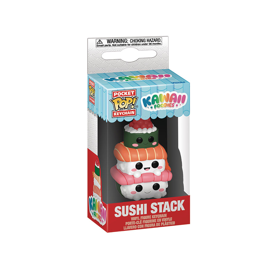 POP KEYCHAIN FUNKO FOODS SUSHI TRIO FIG (C: 1-1-2)
