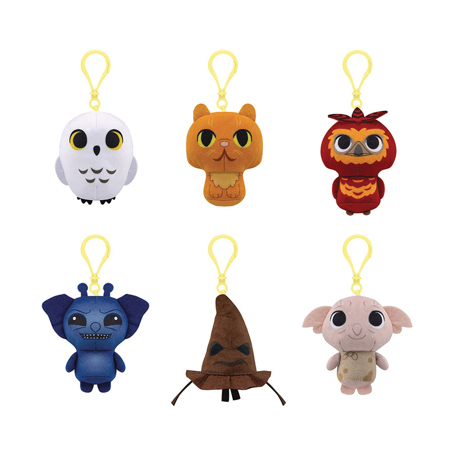 Harry Potter Mystery Mini Plush Keychain Blind Mystery Box 12-Piece Display