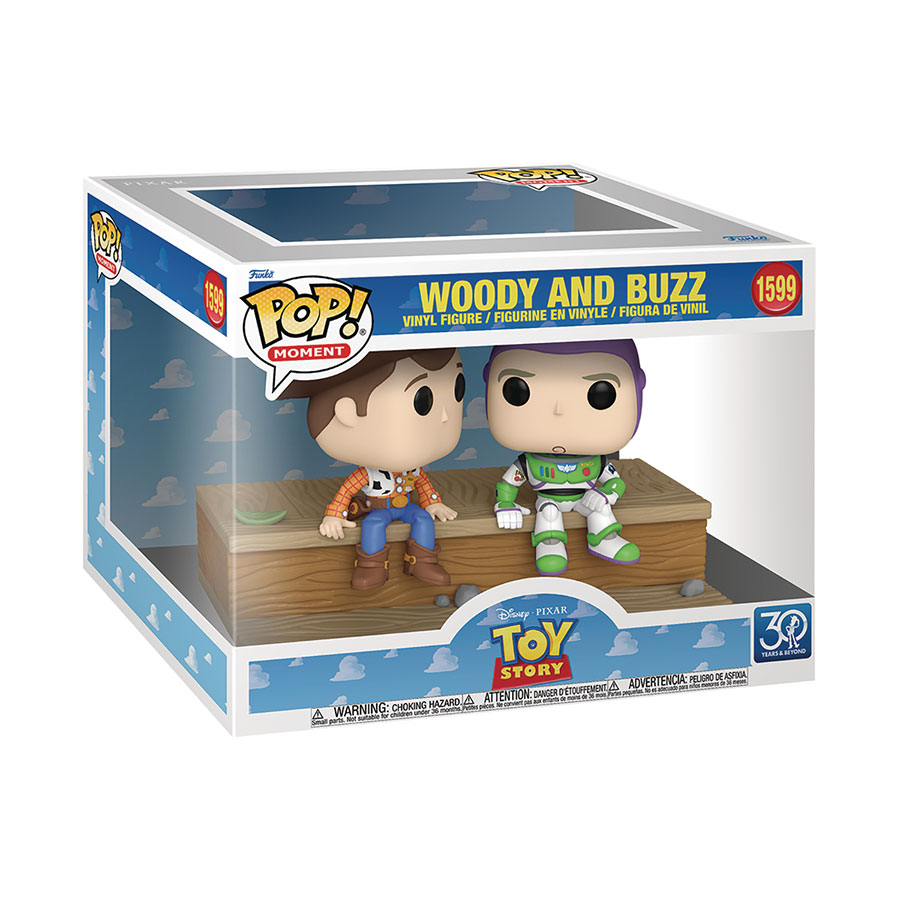 POP Moment Toy Story 30th Anniversary Woody & Buzz Vinyl Figure