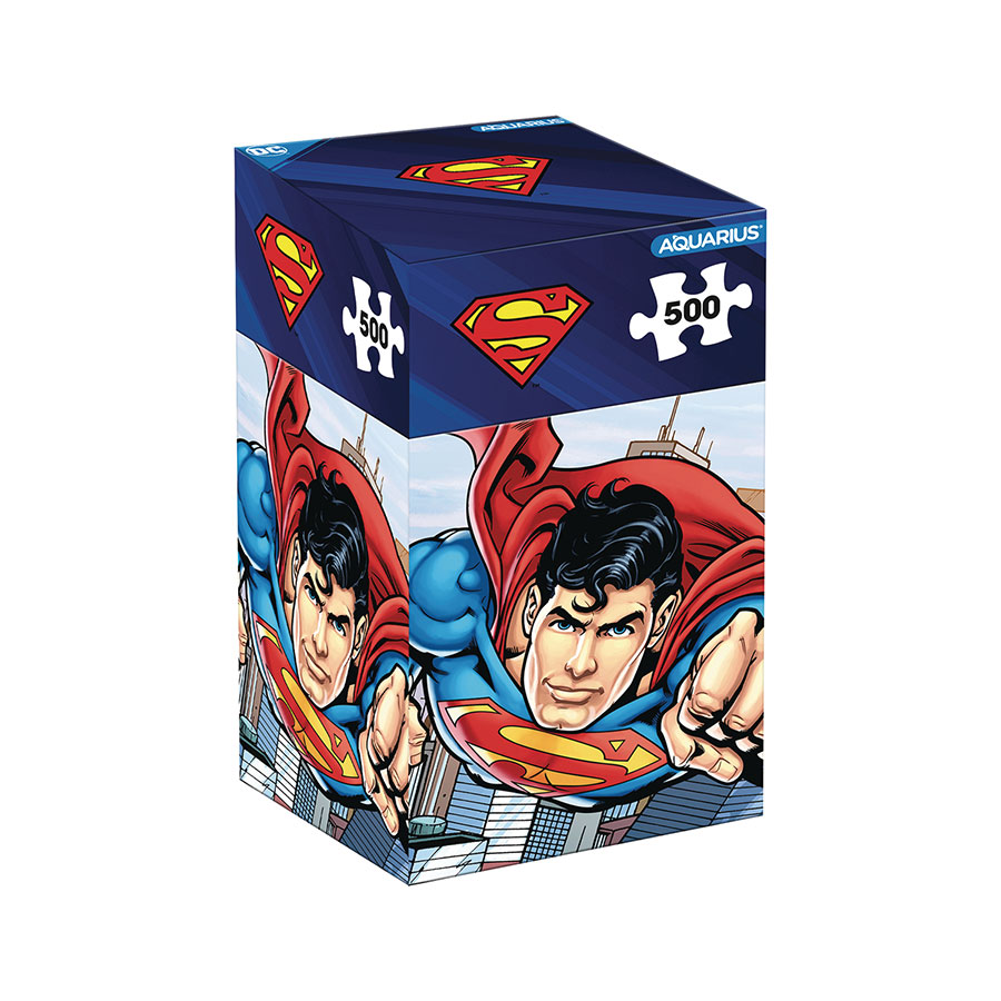 SUPERMAN 500PC PUZZLE VERTICAL BOX (C: 1-1-2)