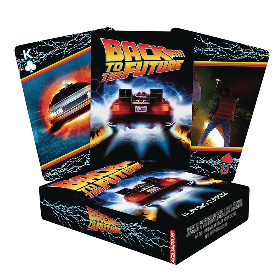 BACK TO THE FUTURE PLAYING CARDS (C: 1-1-2)