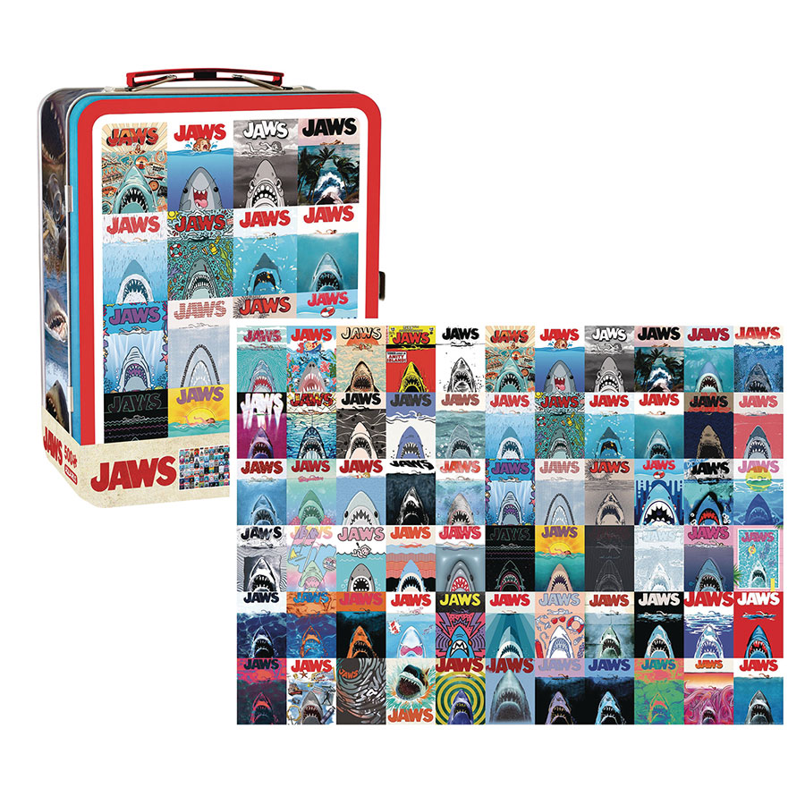 JAWS 500PC PUZZLE & FUN BOX SET (C: 1-1-2)