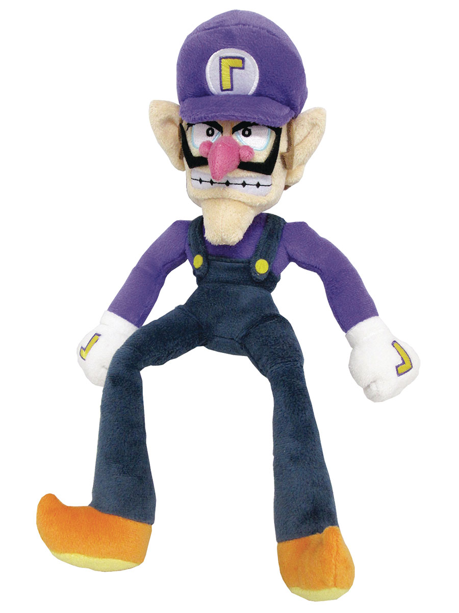 Super Mario Bros Plush - Waluigi 13-Inch
