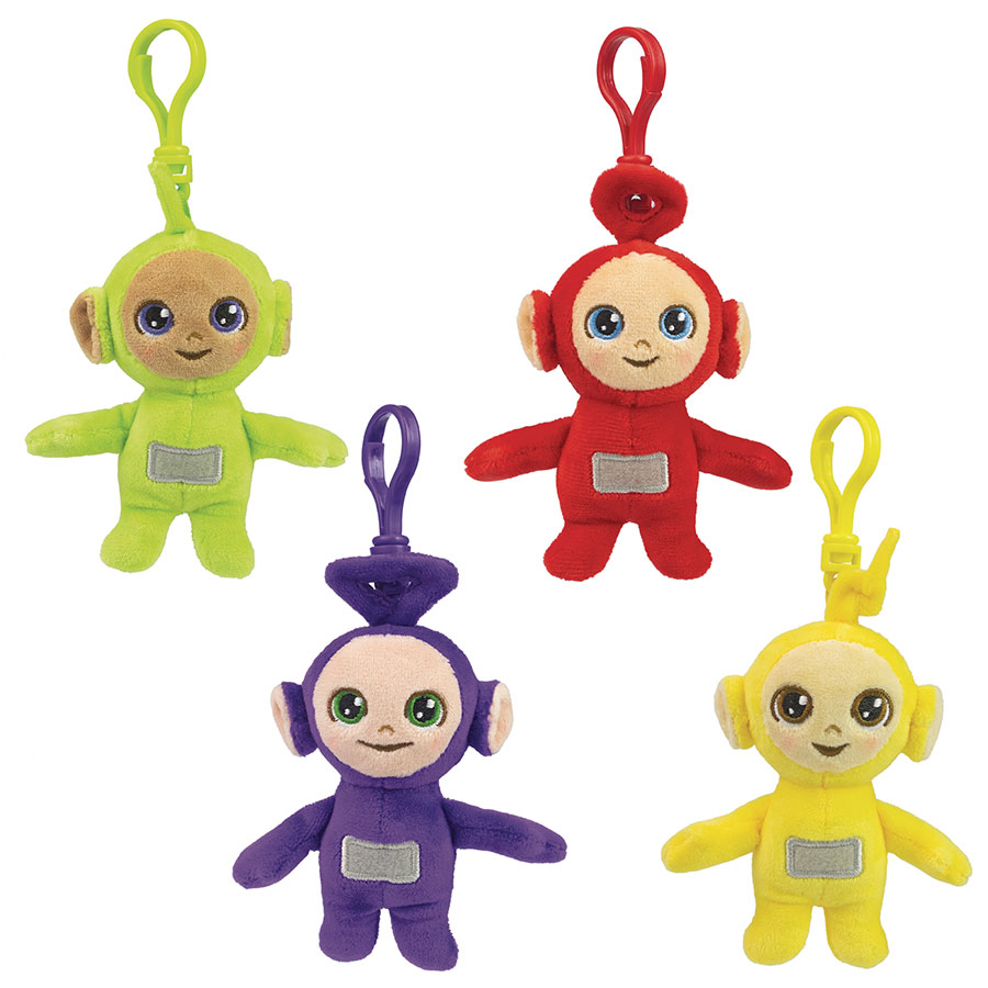 TELETUBBIES 4IN CHEEBEE PLUSH CLIP-ON 12PC ASST PDQ (C