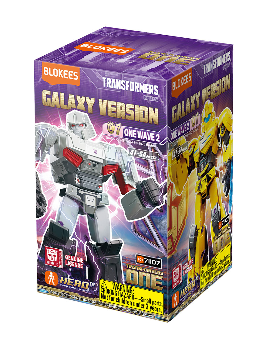 Blokees Transformers Galaxy Transformers One Building Set Series 2 Blind Mystery Box