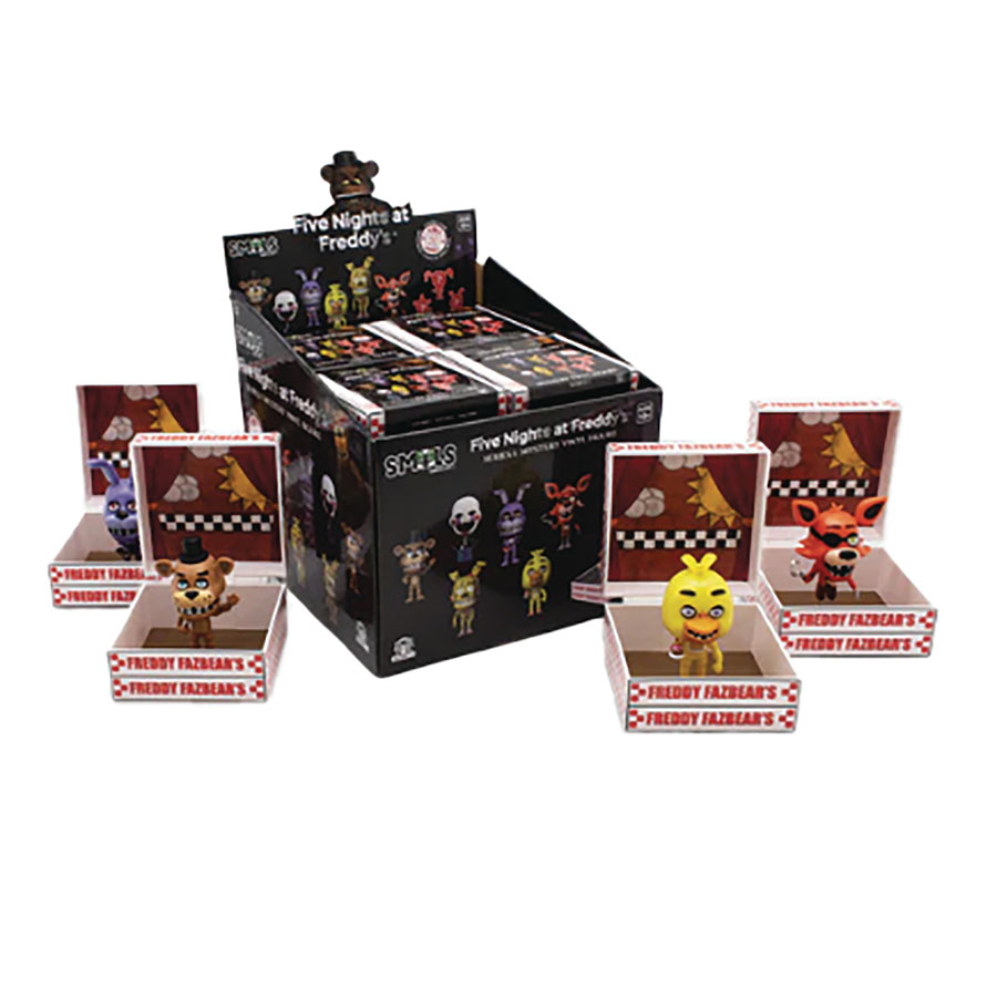 Five Nights At Freddys Smols Vinyl Figure Wave 1 Blind Mystery Box