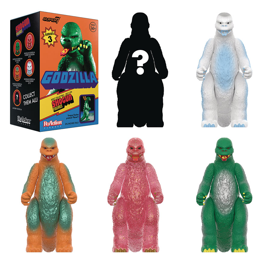 Godzilla Toho Wave 9 Shogun Godzilla Vol 3 Blind Mystery Box
