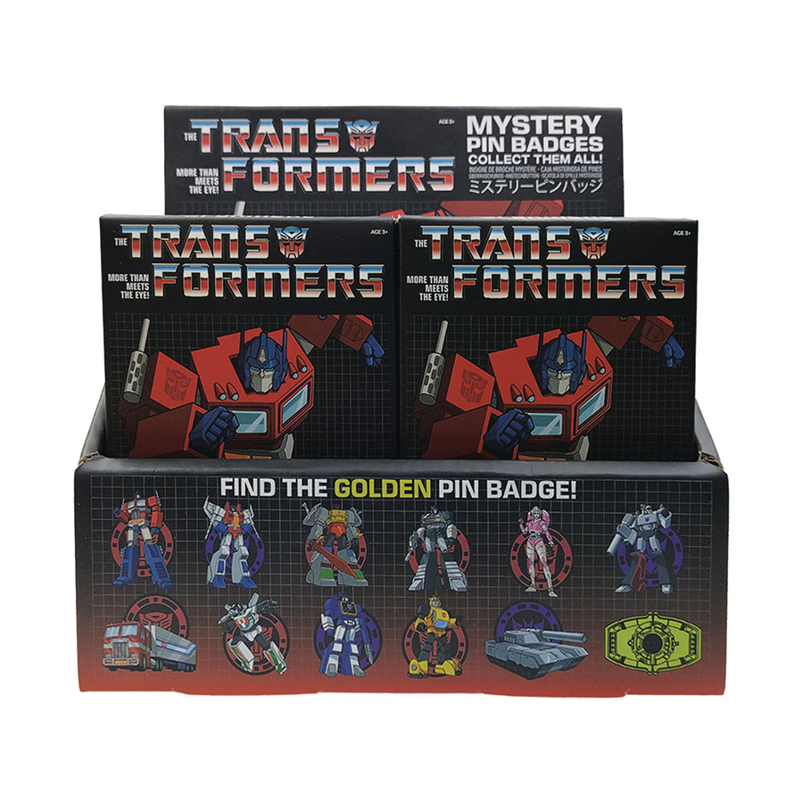 Fanattik Transformers Mystery Mini Pin Blind Mystery Box