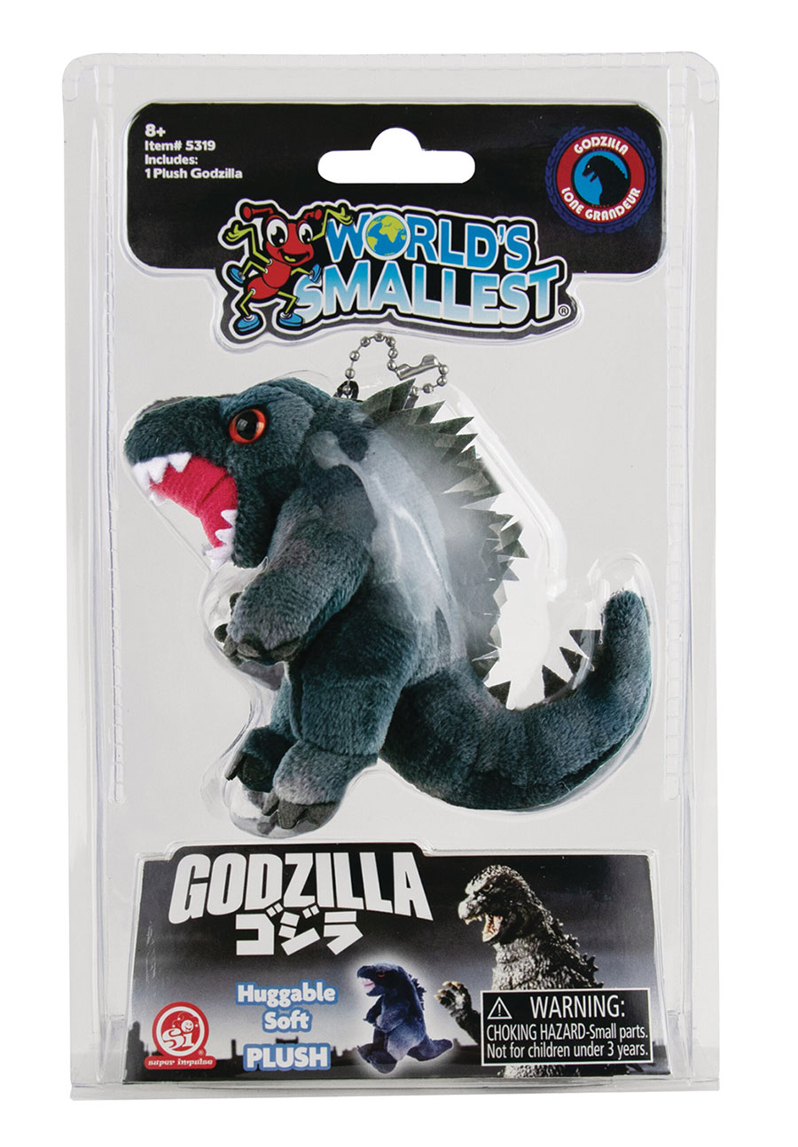 WORLDS SMALLEST GODZILLA PLUSH (C: 1-1-2)