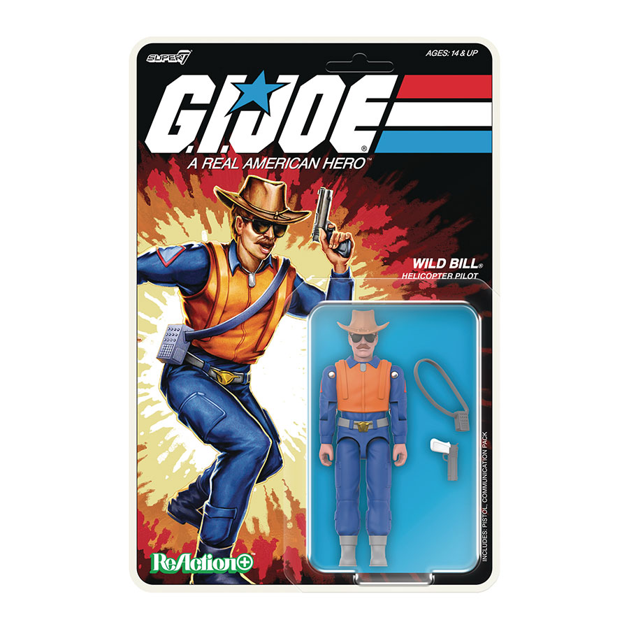 GI JOE REACTION PLUS WV3 WILD BILL CARTOON AF (C: 1-1-