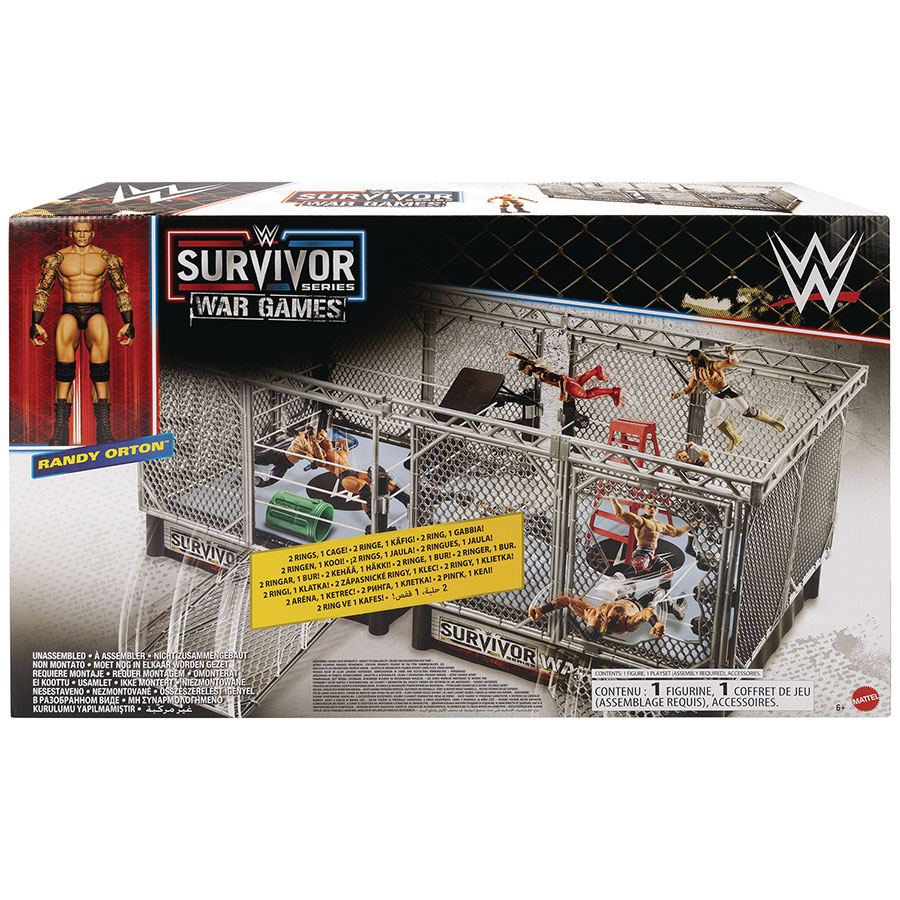 WWE Survivor Series War Games Playset