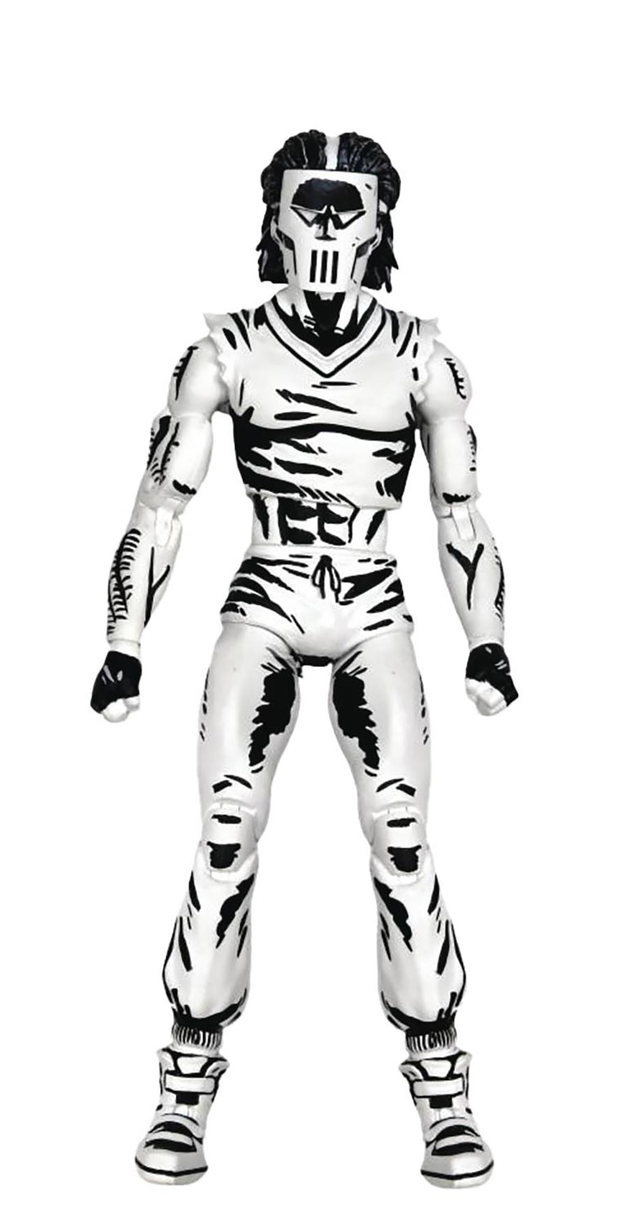 Teenage Mutant Ninja Turtles Mirage Comics Casey Jones Black & White 7-Inch Action Figure