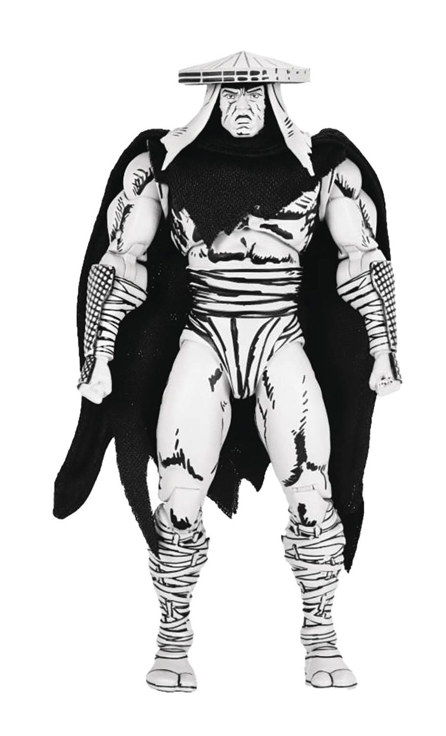 Teenage Mutant Ninja Turtles Mirage Comics Elite Foot Assassin Black & White 7-Inch Action Figure