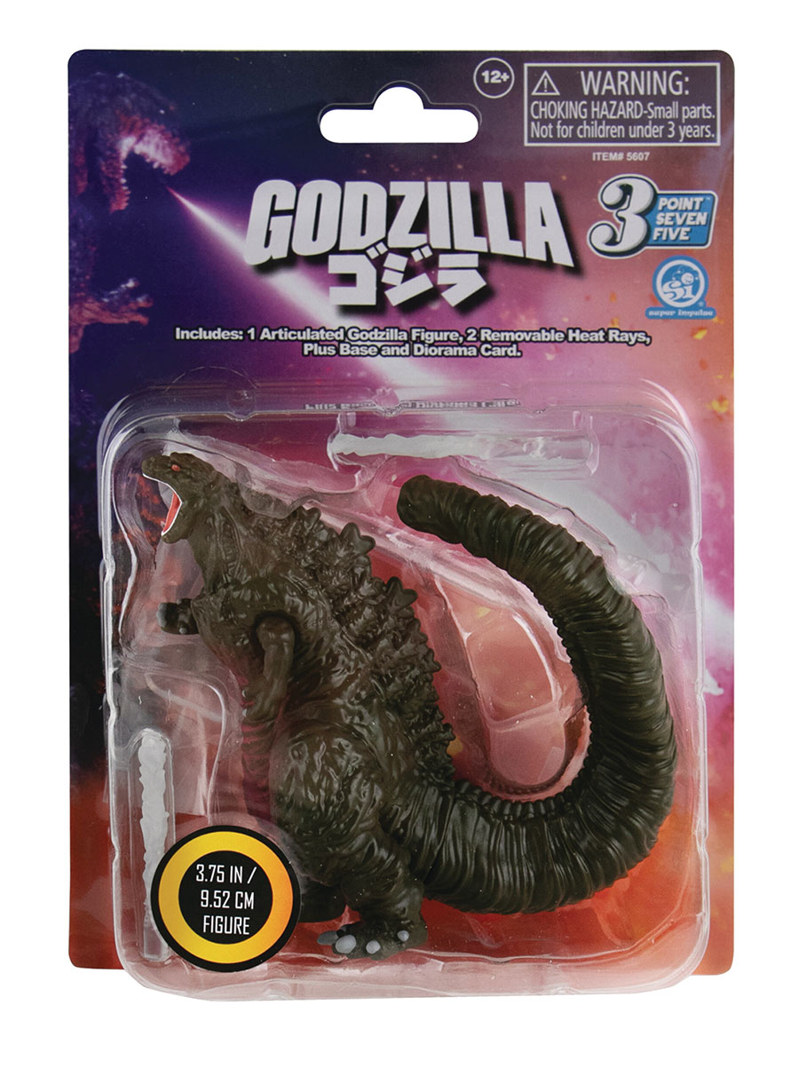 GODZILLA 3 POINT SEVEN FIVE 3 1/4IN AF (C: 1-1-2)