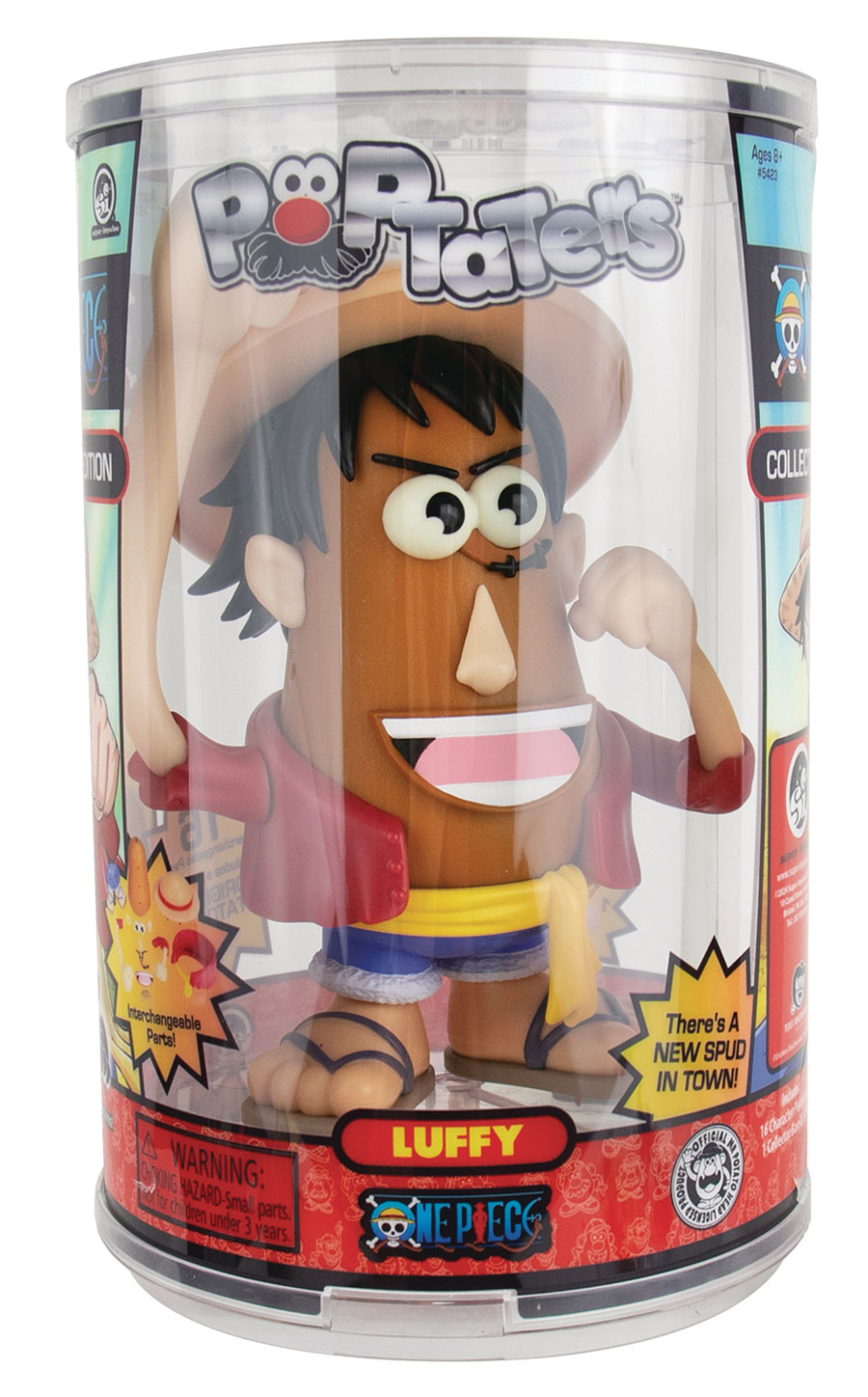 ONE PIECE LUFFY POPTATER 4IN FIG (C: 1-1-2)