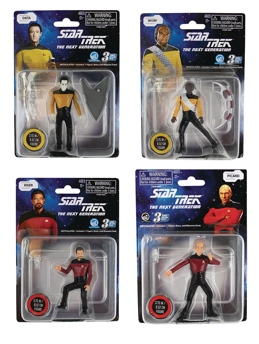STAR TREK TNG 3 POINT SEVEN FIVE 3 1/4IN AF CS (C: 1-1