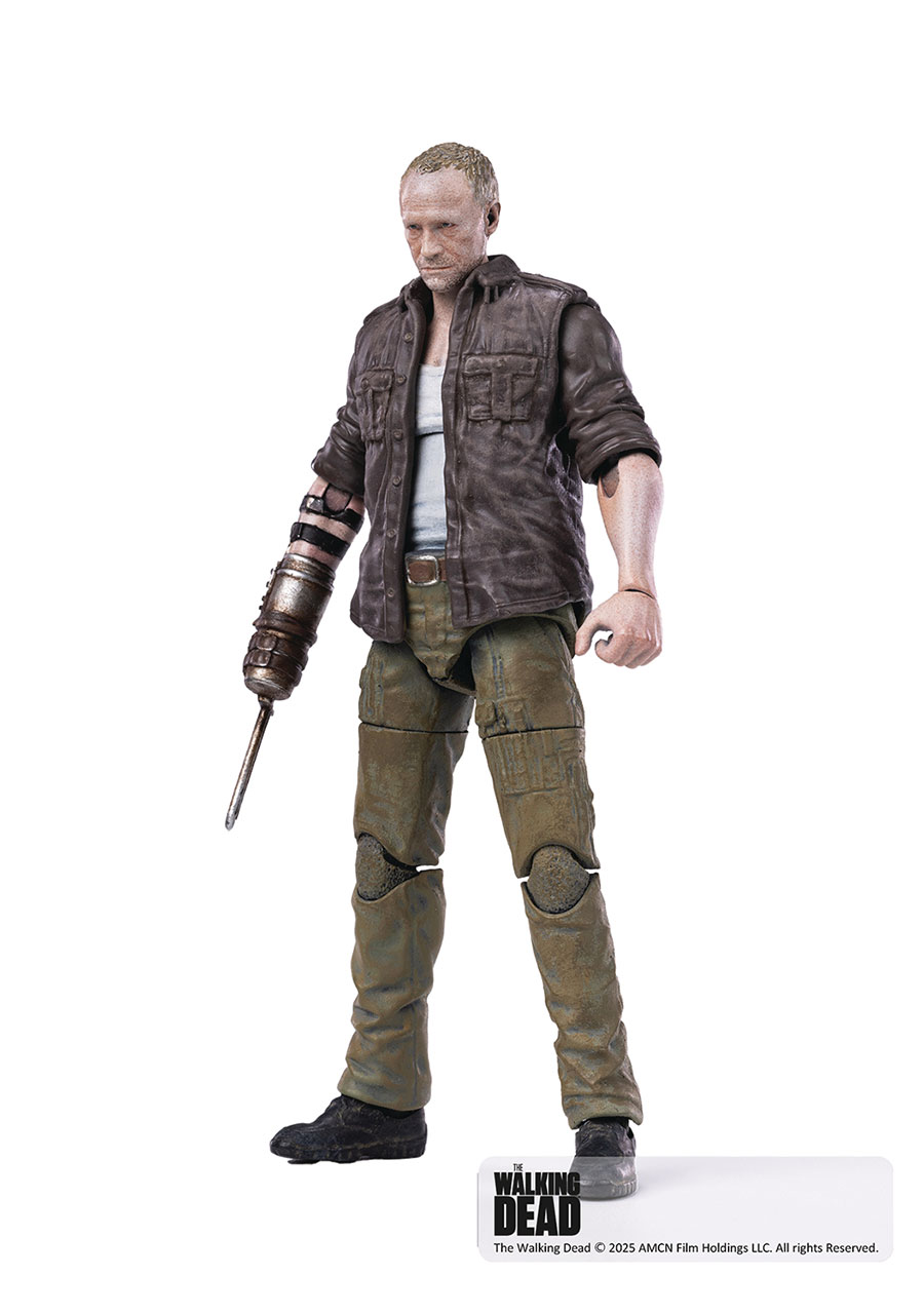 Walking Dead Merle Previews Exclusive Exquisite 1/18 Scale Mini Action Figure