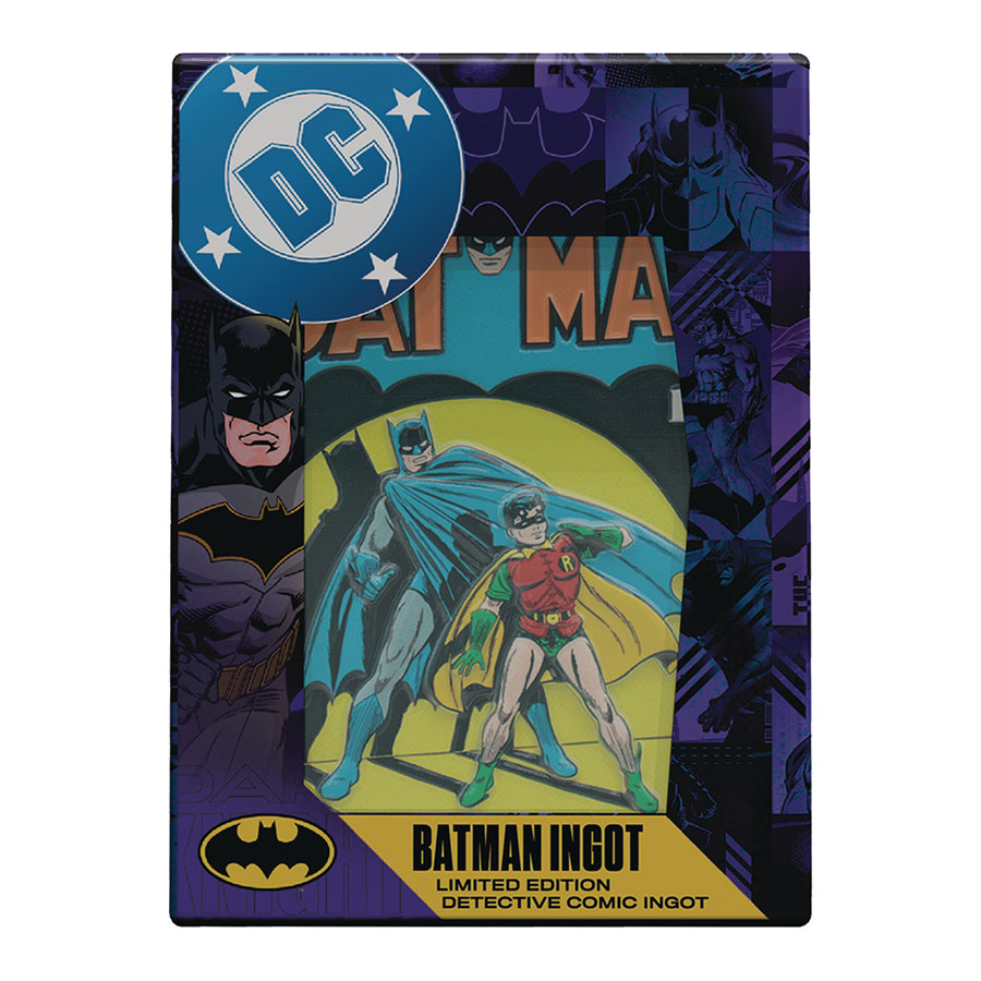 BATMAN DETECTIVE COMICS #9 INGOT