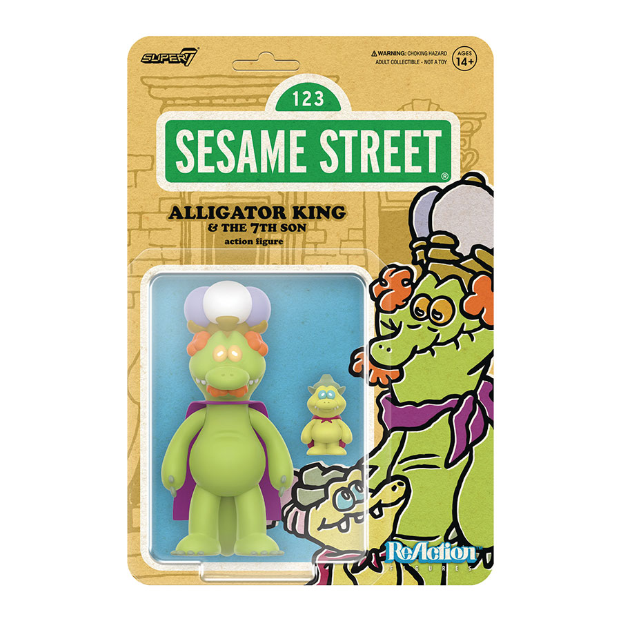 Sesame Street ReAction Figure Wave 4 - Alligator King