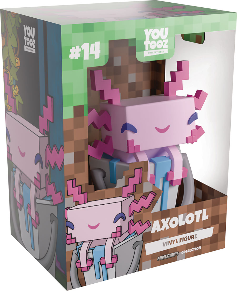 YOUTOOZ AXOLOTL MINECRAFT VINYL FIGURE (C: 1-1-2)