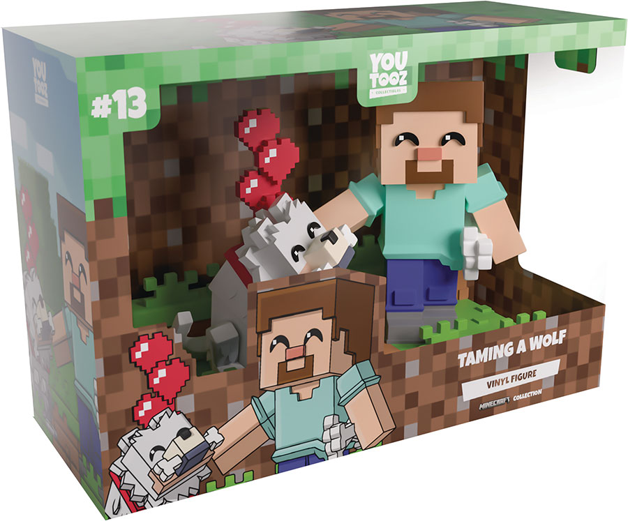 YOUTOOZ TAMING A WOLF MINECRAFT VINYL FIGURE (C: 1-1-2