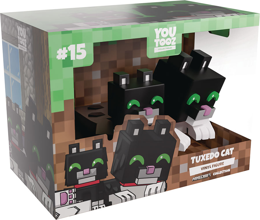 YOUTOOZ TUXEDO CAT MINECRAFT VINYL FIGURE (C: 1-1-2)