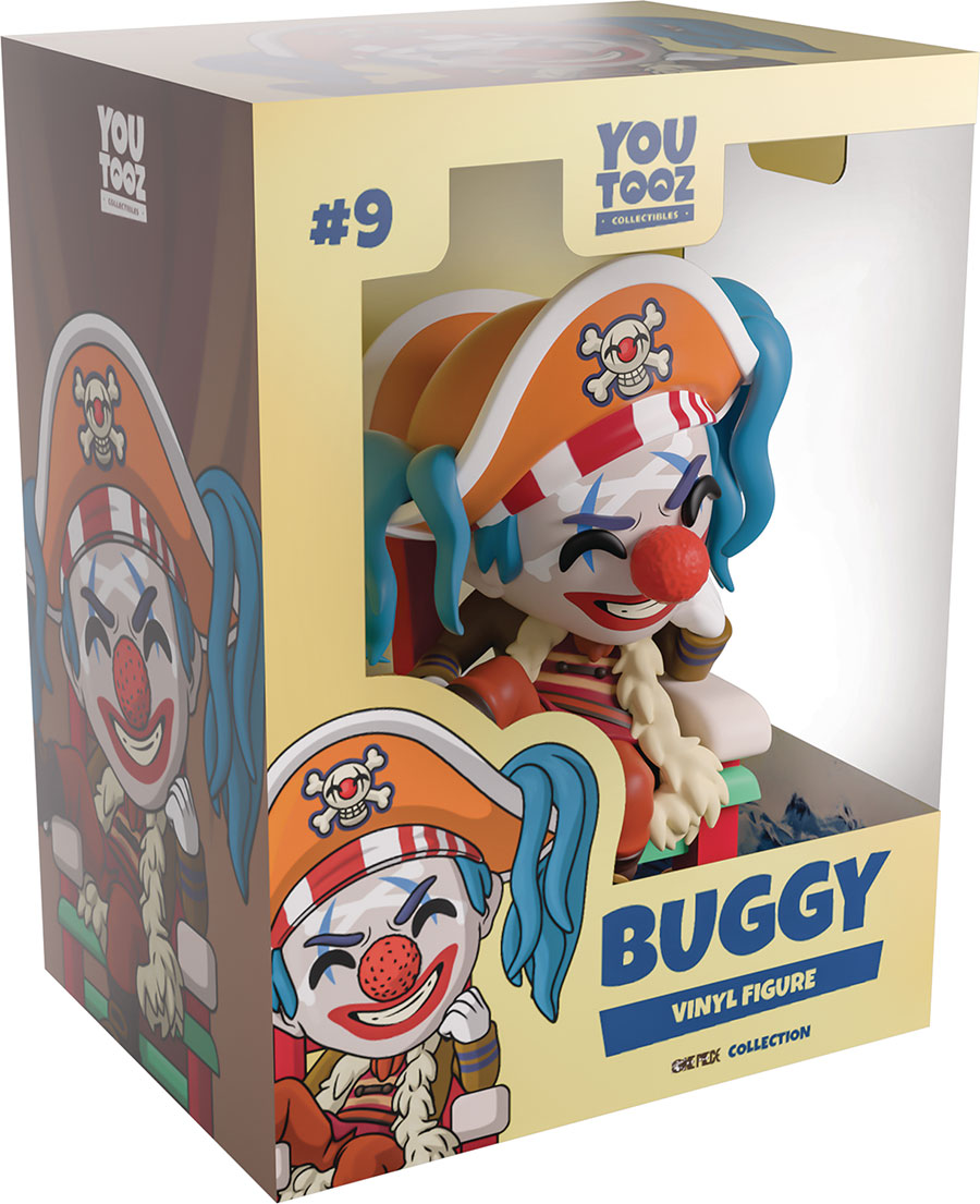 YOUTOOZ ONE PIECE KING BUGGY VINYL FIGURINE (C: 1-1-2)