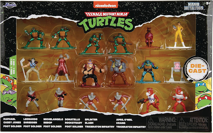 TMNT 1.65IN NANO METALFIGS 18PK W2 (C: 1-1-2)