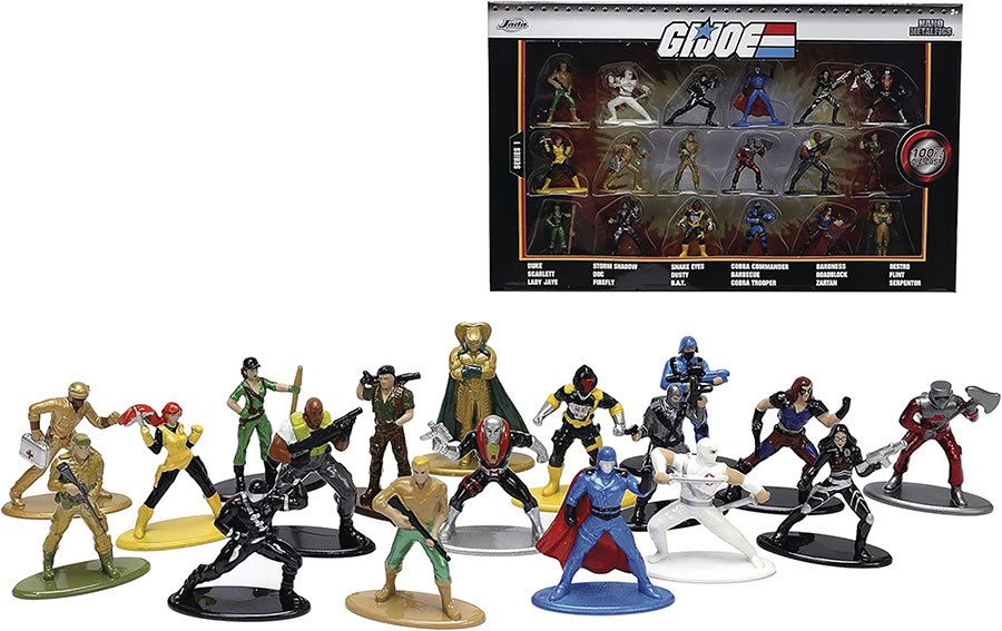 GI JOE 1.65IN NANO METALFIGS 18PK (C: 1-1-2)