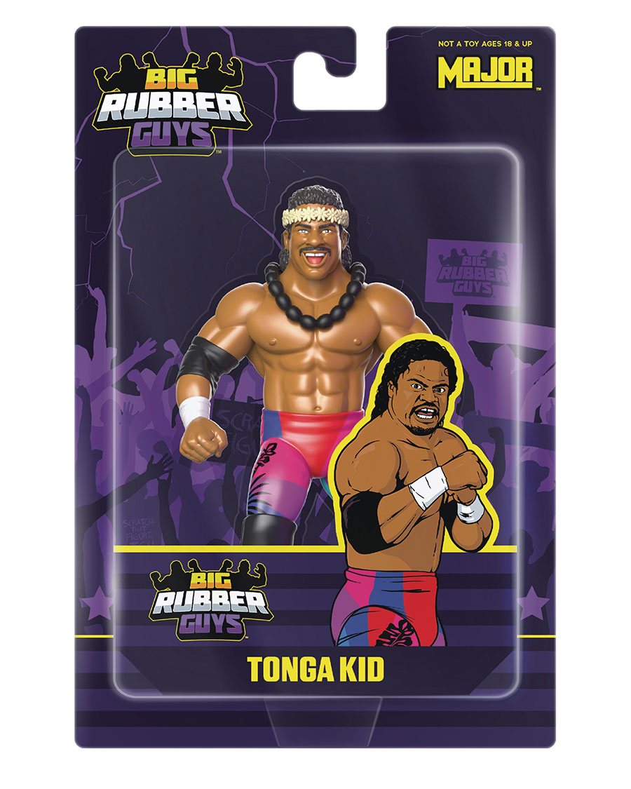 MAJOR BENDIES BIG RUBBER GUYS TONGA KID 8IN AF (C: 0-1