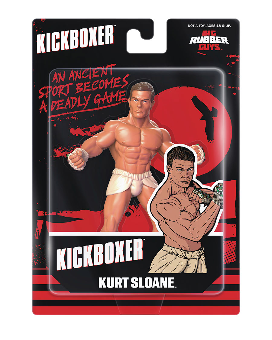 MAJOR BENDIES BIG RUBBER GUYS KICKBOXER - KURT SLOANE 8IN AF