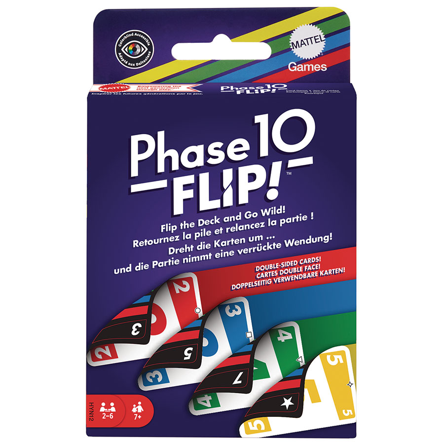 Phase 10 Flip Card Game