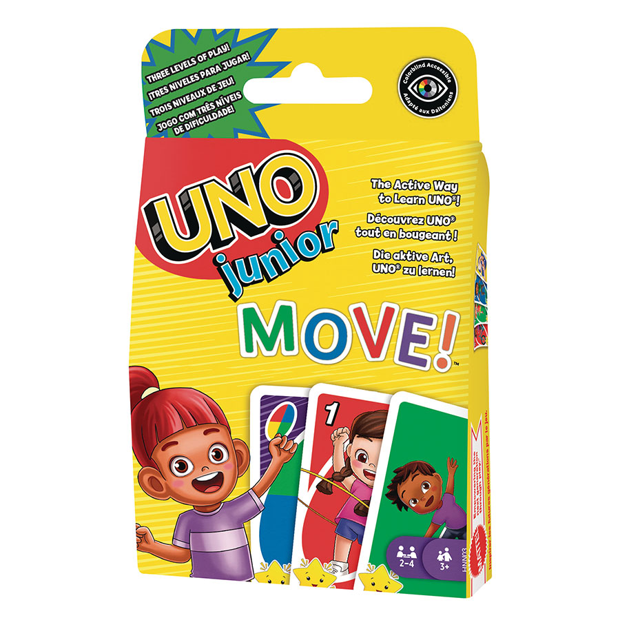 UNO Junior Move Card Game