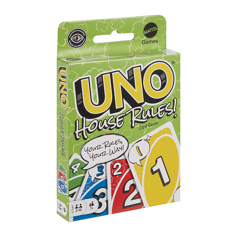 UNO House Rules Card Game