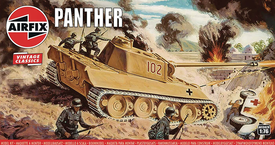AIRFIX PANTHER 1/76 MODEL KIT (C: 1-1-2)
