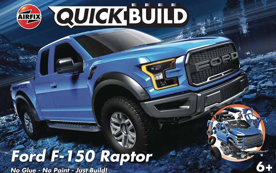 AIRFIX QUICKBUILD FORD F-150 RAPTOR (C: 1-1-2)