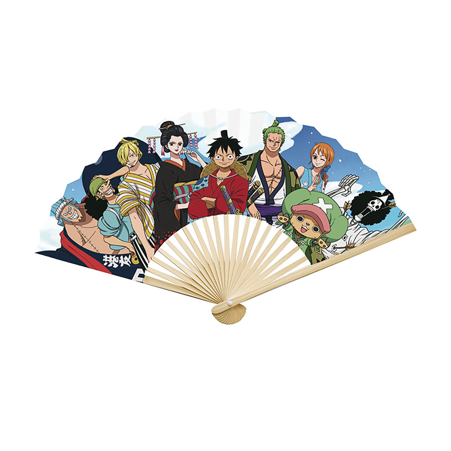 ONE PIECE STRAW HAT CREW WANO HAND FAN (C: 1-1-2)