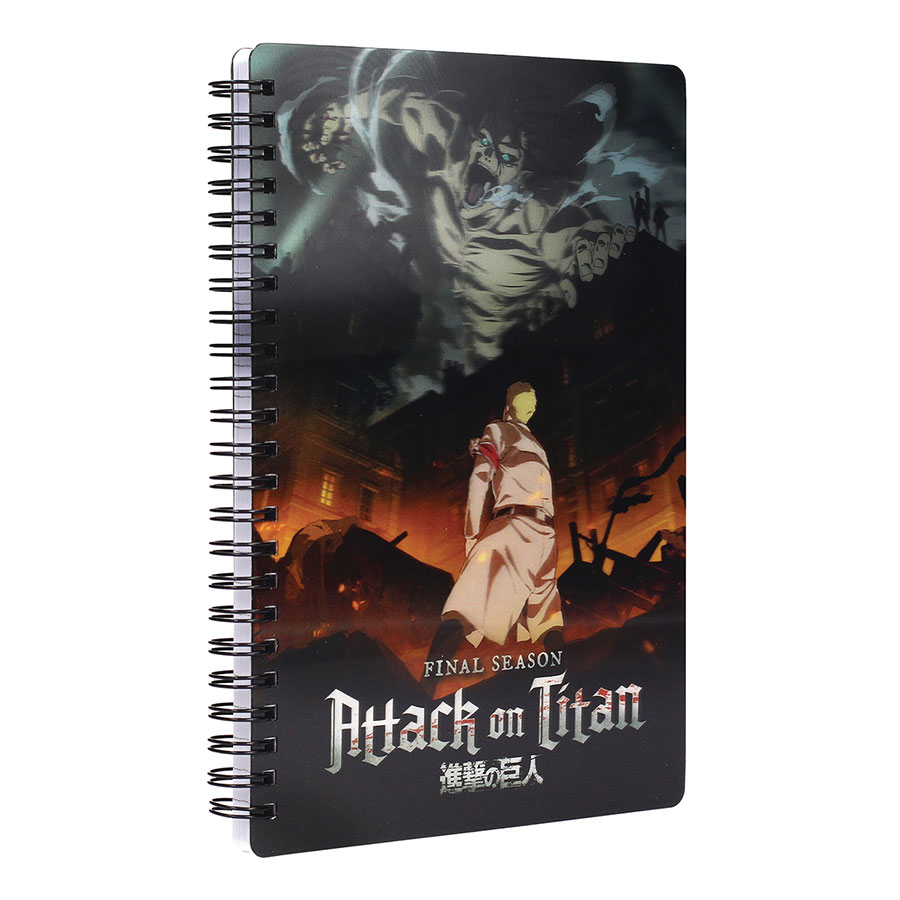 ATTACK ON TITAN 3D EFFECT NOTEBOOK (C: 1-1-2)