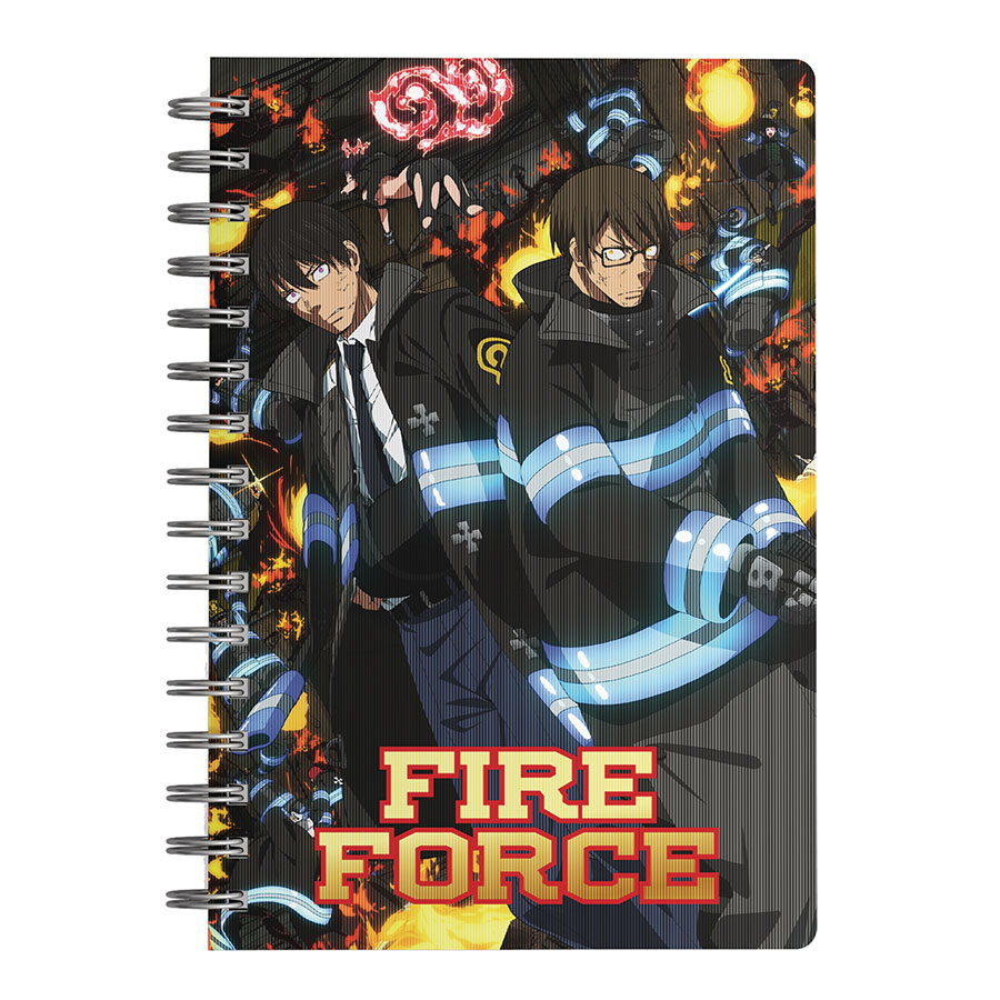 FIRE FORCE COMPANY 3D EFFECT NOTEBOOK (C: 1-1-2)