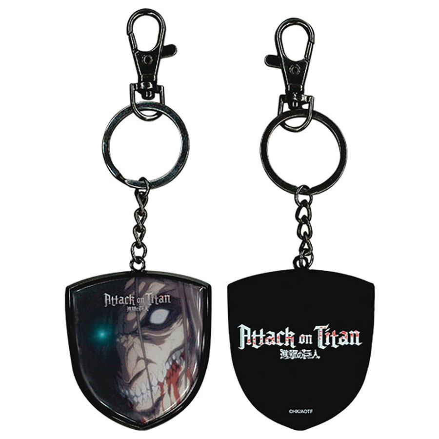 TITAN METAL ATTACK ON TITAN KEYCHAIN (C: 1-1-2)