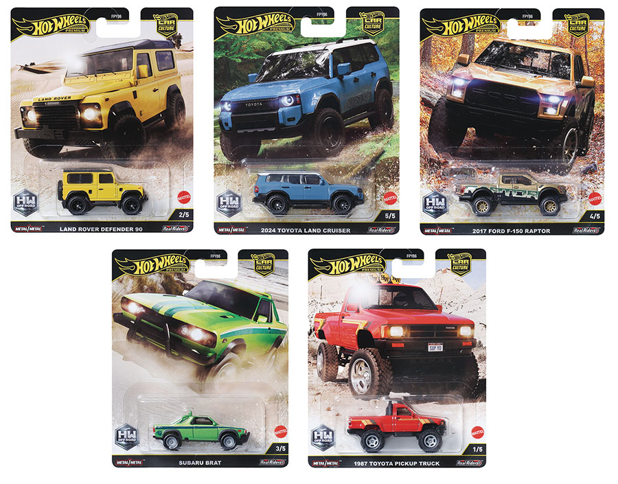 HW 2025 CAR CULTURE 1/64 DIE-CAST OFF-ROAD WAVE H ASST