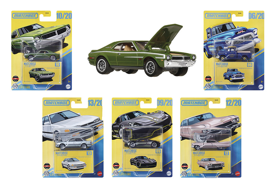 Matchbox 2025 Collector 1/64 Scale Die-Cast Vehicle Wave B Assortment Case