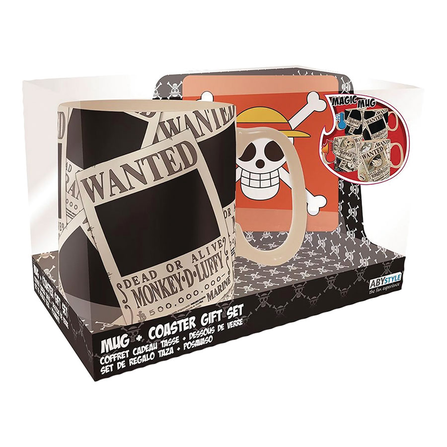 ONE PIECE HEAT CHANGE MUG WANTED (C: 1-1-2)