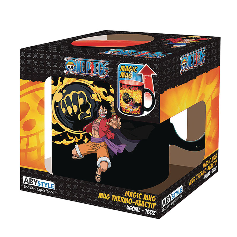ONE PIECE HEAT CHANGE MUG LUFFY VS KAIDOU (C: 1-1-2)
