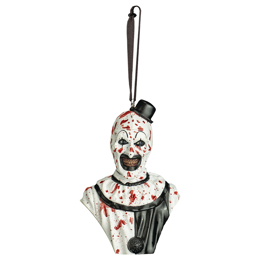 TERRIFIER ART THE CLOWN PX BLOOD SPLATTER ORNAMENT (C: