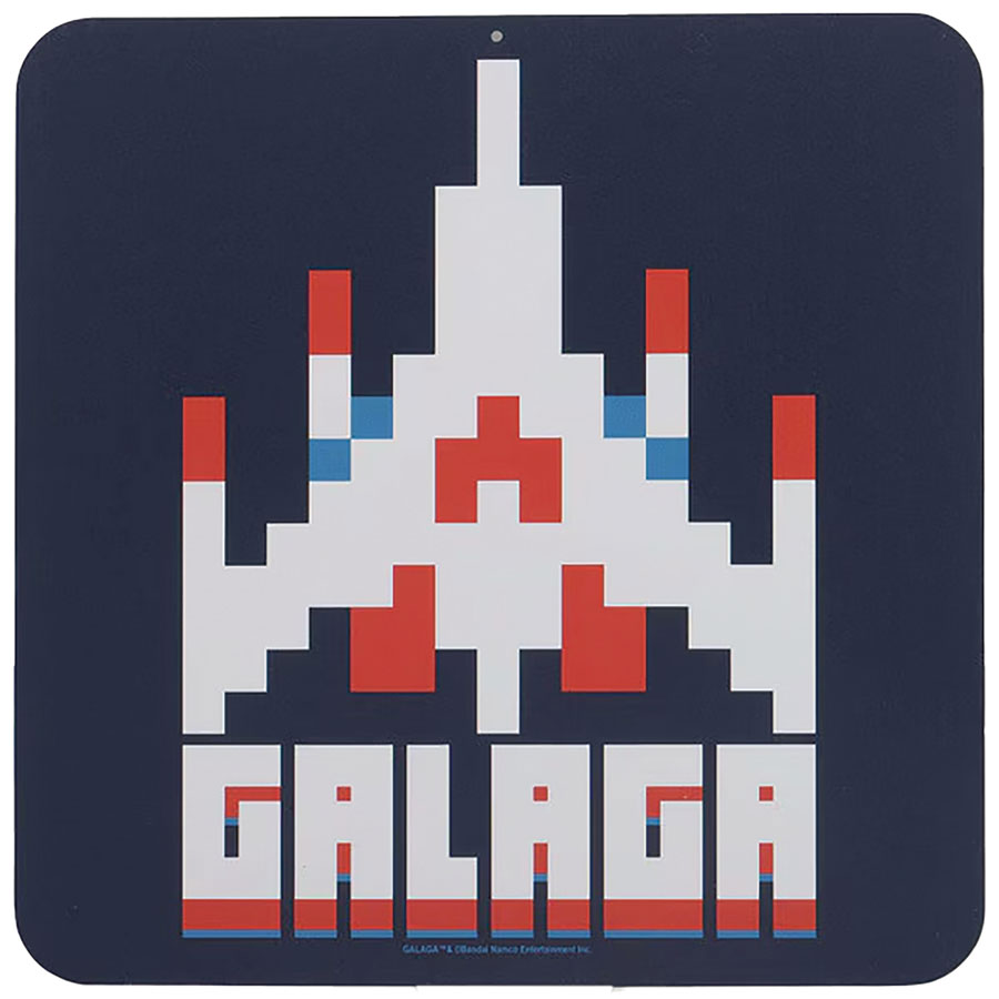 GALAGA SHIP 11IN SQUARE METAL SIGN (C: 1-1-2)
